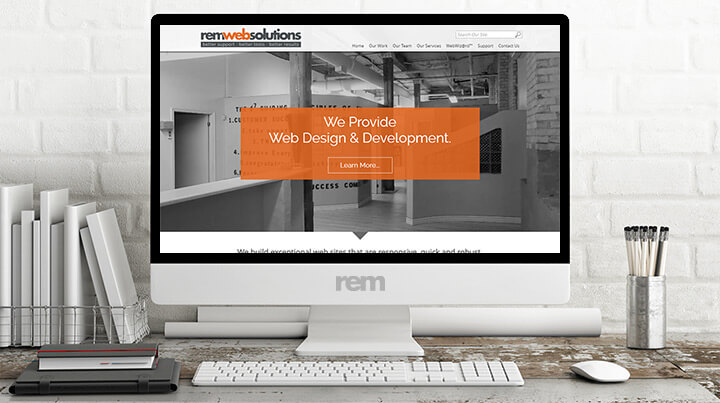 REM web design kitchener cambridge waterloo ecommerce content management system